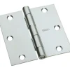 National Hardware 3 in. L Zinc-Plated Door Hinge 1 pk