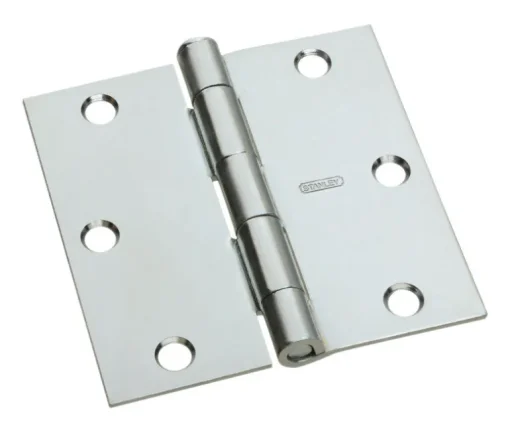 National Hardware 3 in. L Zinc-Plated Door Hinge 1 pk