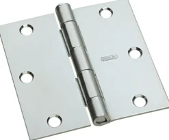 National Hardware 3 in. L Zinc-Plated Door Hinge 1 pk