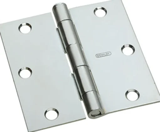 National Hardware 3 in. L Zinc-Plated Door Hinge 1 pk