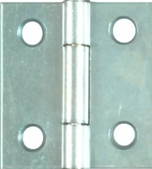 National Hardware 1-1/2 in. L Zinc-Plated Door Hinge 2 pk