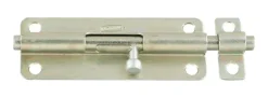 National Hardware 5 in. L Zinc-Plated Steel Barrel Bolt 1 pk