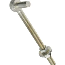 National Hardware 12 in. L Zinc-Plated Silver Steel Bolt Hook 1 pk