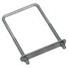 National Hardware 3/8 in. X 4 in. W X 7 in. L Coarse Zinc-Plated Steel Square U-Bolt