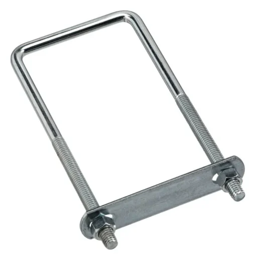 National Hardware 3/8 in. X 3 in. W X 7 in. L Coarse Zinc-Plated Steel Square U-Bolt