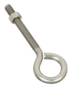 National Hardware 3/8 in. X 5 in. L Stainless Steel Eyebolt Nut Included