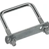National Hardware 5/16 in. X 2 in. W X 3 in. L Coarse Zinc-Plated Steel Square U-Bolt