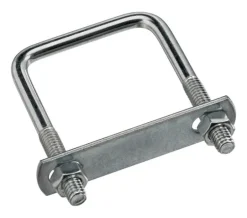 National Hardware 5/16 in. X 2 in. W X 3 in. L Coarse Zinc-Plated Steel Square U-Bolt