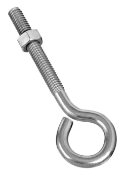 National Hardware 5/16 in. X 4 in. L Stainless Steel Eyebolt Nut Included