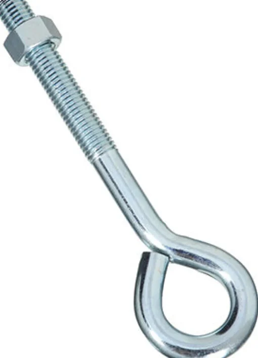 National Hardware 5/8 in. X 8 in. L Zinc-Plated Steel Eyebolt Nut Included