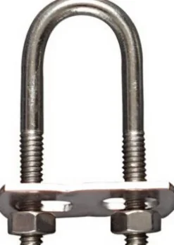 National Hardware 1/4 in. X 3/4 in. W X 2-1/2 in. L Coarse Zinc-Plated Stainless Steel U-Bolt