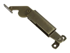 National Hardware Antique Brass Steel Right Hand Mount Spring Lid Support 5.5 in. 1 pk