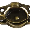 National Hardware Antique Brass Bronze Die-Cast Zinc Sash Lock 1 pk