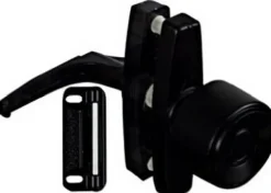 National Hardware Black Zinc Universal Knob Latch 1 pk