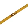 National Hardware Brass-Plated Steel Left Hand Folding Support 6 in. 1 pk