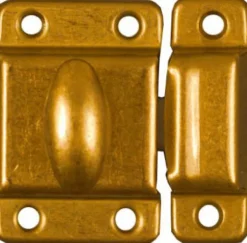 National Hardware Bright Brass Gold Steel Cupboard Turn