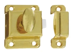 National Hardware Bright Brass Gold Steel Cupboard Turn