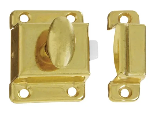 National Hardware Bright Brass Gold Steel Cupboard Turn