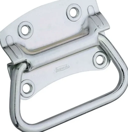 National Hardware Chest Handle Zinc-Plated Steel Chest Handle 4 in. 1 pk