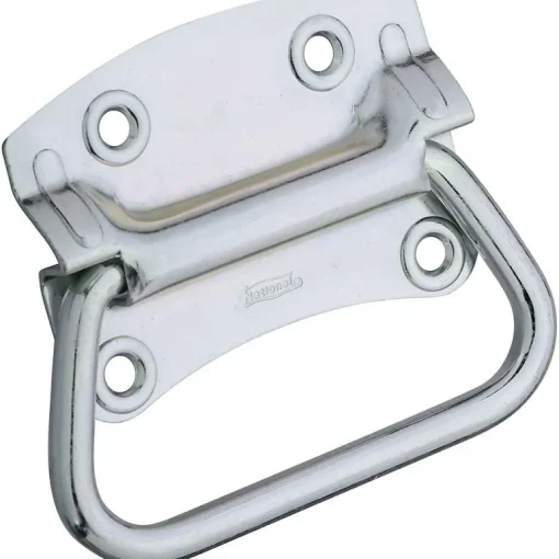 National Hardware Chest Handle Zinc-Plated Steel Chest Handle 4 in. 1 pk