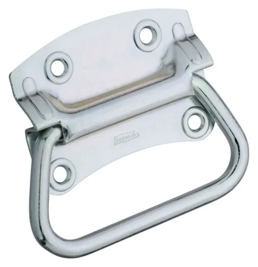 National Hardware Chest Handle Zinc-Plated Steel Chest Handle 4 in. 1 pk