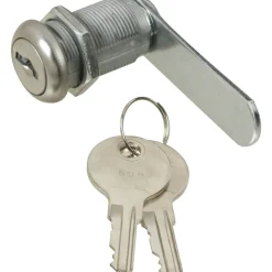 National Hardware Chrome Silver Steel Cabinet/Drawer Lock