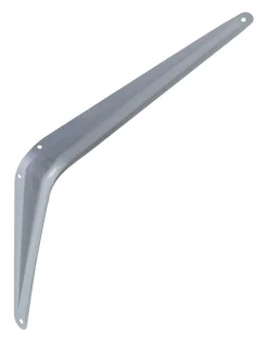 National Hardware Gray Steel Shelf Bracket 12 in. L 100 lb
