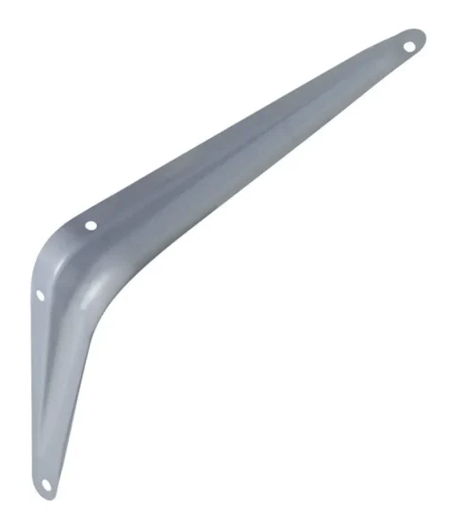 National Hardware Gray Steel Shelf Bracket 8 in. L 100 lb