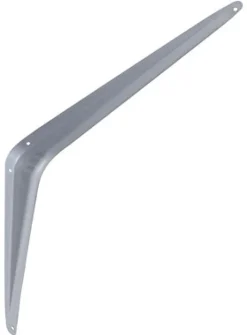 National Hardware Gray Steel Shelf Bracket 14 in. L 100 lb