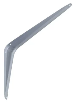 National Hardware Gray Steel Shelf Bracket 14 in. L 100 lb