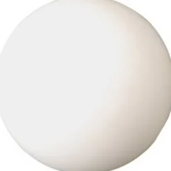 National Hardware Plastic White Soft Round Door Stop Mounts to wall 2.25 in.