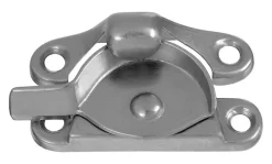 National Hardware Satin Nickel Silver Die-Cast Zinc Sash Lock 1 pk