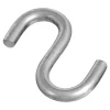National Hardware Silver Stainless Steel 1-1/2 in. L Open S-Hook 55 lb 1 pk