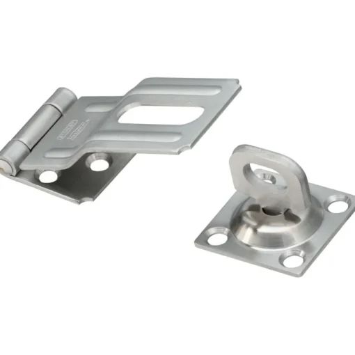 National Hardware Stainless Steel 3-1/4 in. L Safety Hasp 1 pk