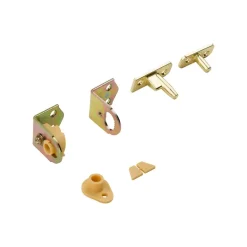 National Hardware Swing N Stay Brass Cafe Door Hinge 1 pk