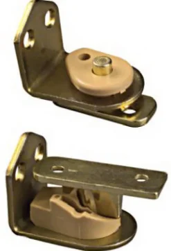 National Hardware Swing N Stay Brass Cafe Door Hinge 1 pk