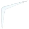 National Hardware White Steel Shelf Bracket 10 in. L 100 lb