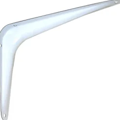 National Hardware White Steel Shelf Bracket 10 in. L 100 lb