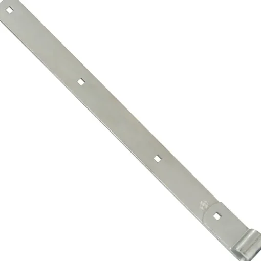 National Hardware Zinc Plated Silver Steel 0.92 in. Holes Hinge Strap 24 L x 2 W in.