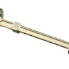 National Hardware Zinc w/Plastic Tip Polished Brass Gold Rigid Door Stop Mounts to wall