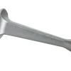 National Hardware Zinc w/Rubber Tip Satin Nickel Silver Rigid Door Stop Mounts to wall