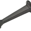 National Hardware Zinc w/Rubber Tip Oil Rubbed Bronze Black Rigid Door Stop Mounts to wall