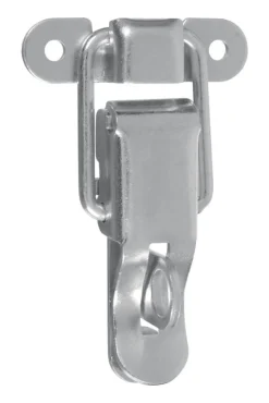 National Hardware Zinc-Plated Steel Lockable Drawer Catch 1.65 inch in. 2.59 in. 2 pk