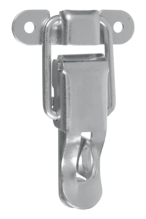 National Hardware Zinc-Plated Steel Lockable Drawer Catch 1.65 inch in. 2.59 in. 2 pk