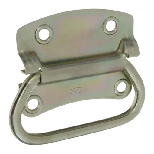 National Hardware Zinc-Plated Steel Chest Handle 3.5 in. 1 pk