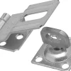 National Hardware Zinc-Plated Aluminum/Steel 3-1/4 in. L Swivel Staple Safety Hasp 1 pk
