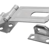 National Hardware Zinc-Plated Aluminum/Steel 3-1/4 in. L Double Hinge Safety Hasp 1 pk