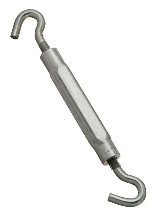 National Hardware Zinc-Plated Aluminum/Steel Turnbuckle 45 lb. cap. 6 in. L
