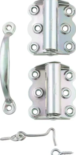 National Hardware Zinc-Plated Steel Screen/Storm Door Hardware Set 1 pk