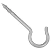 National Hardware Zinc-Plated Silver Steel 3-3/8 in. L Ceiling Hook 35 lb 3 pk